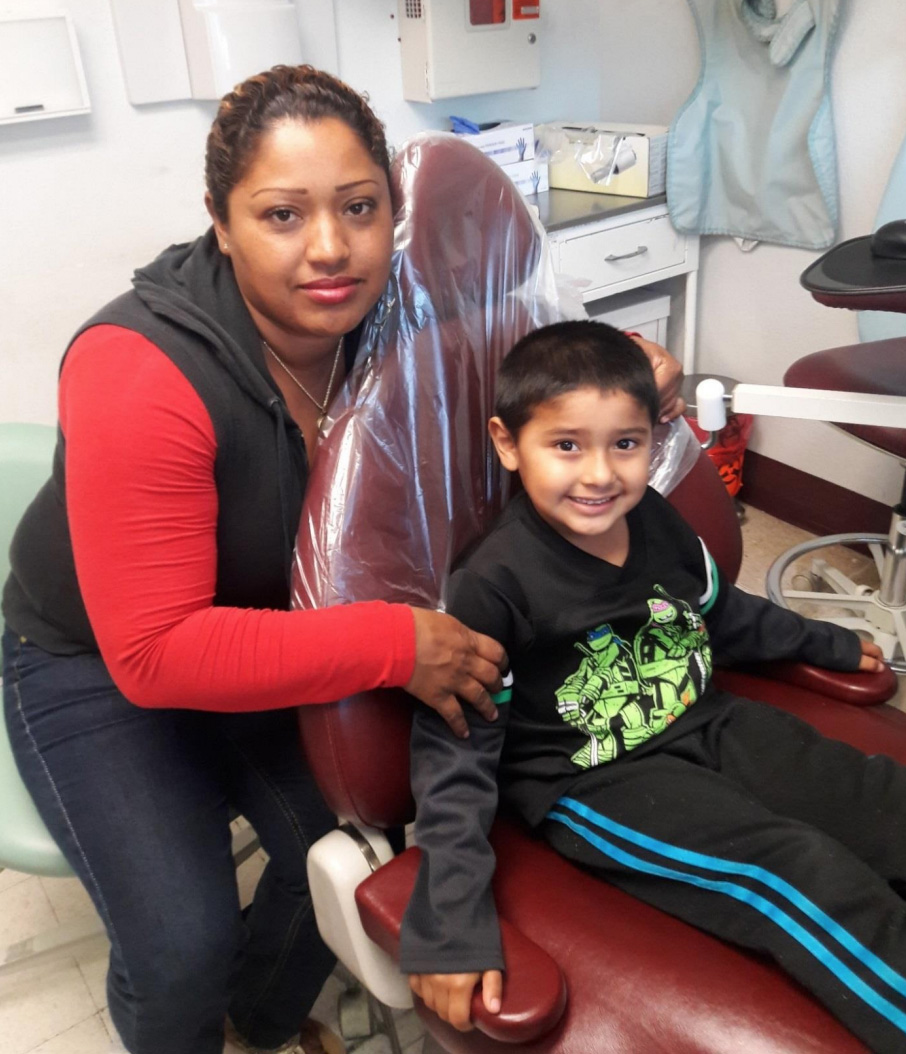Yesenia relies on UnidosUS and Red Nose Day to help with her kids' dental care