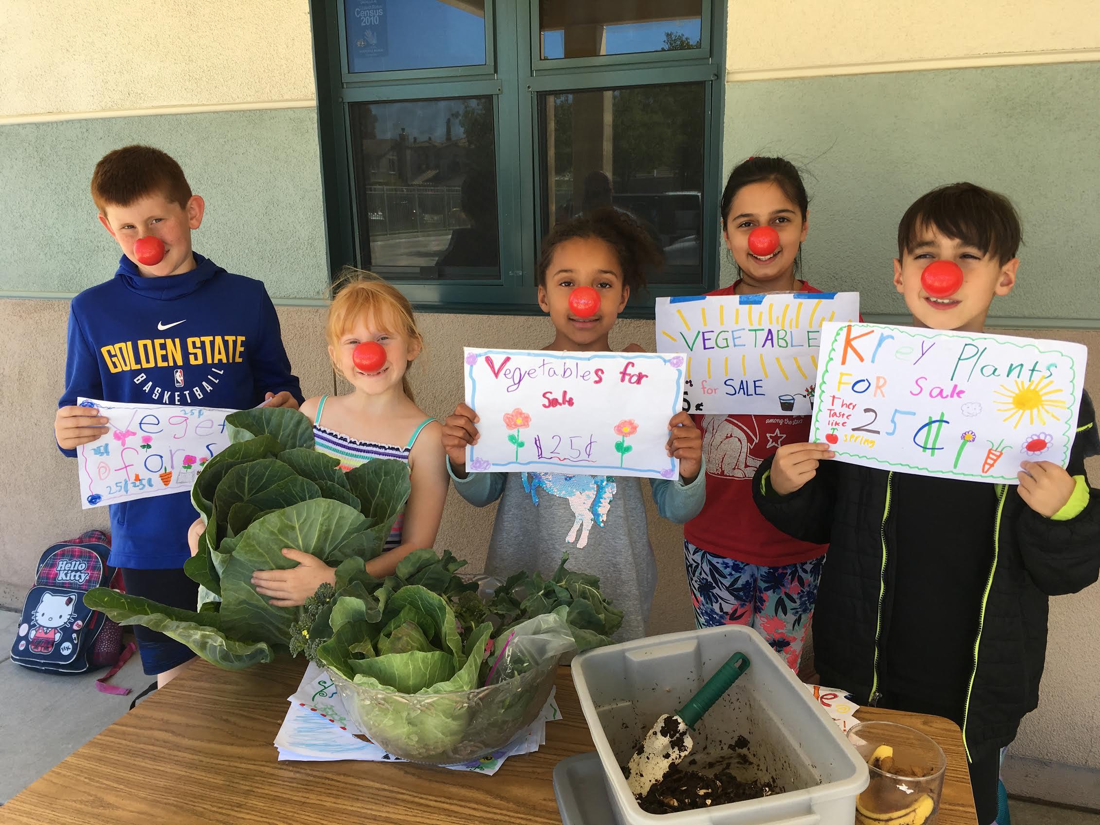 Hold a bake sale for Red Nose Day.